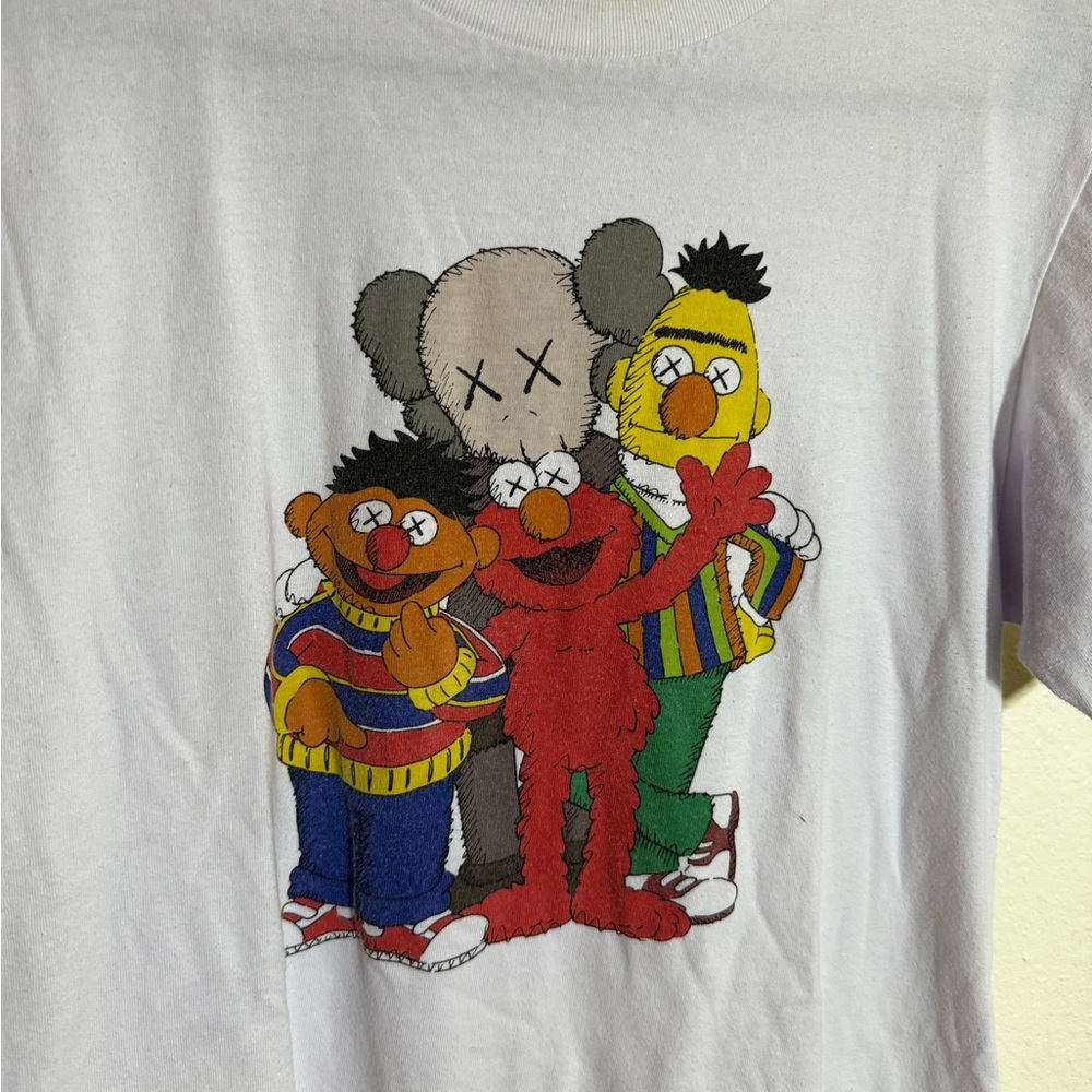 KAWS Sesame Street tee